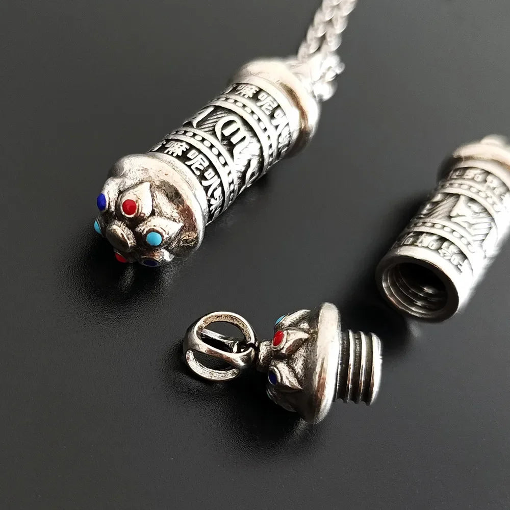 Spiritual urn pendant necklace for keepsakes